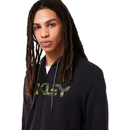 Толстовка Oakley Teddy Full ZIP Hodie M Black/Tiger MNT Camo - мініатюра 4