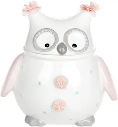 Банку "Owl Family" з керамічною кришкою Bona 17.1х13.3х15.7 см kuh0009993