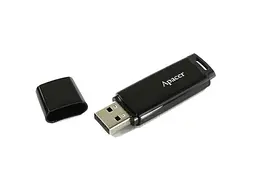 USB флеш накопичувач Apacer 32 GB AH336 Black (AP32GAH336B-1) - мініатюра 4