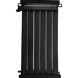 Райзер PCCooler Vertical GPU RISER CABLE PCI-E BK 4.0 185мм PCI-E4.0X16 Чорний RC185 BK 4.0 - мініатюра 6