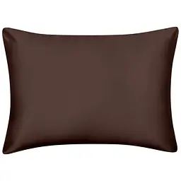 Наволочка Cosas Chocolate сатинова 50х70 см шоколадна (Satin_Brown_50)