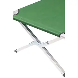 Розкладачка алюмінієва Lounger outdoor туристична, армійська green - мініатюра 4