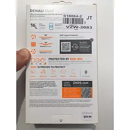 Протиударний чохол Gear4 Zagg Denali D3O MagSafe для Samsung Galaxy S23 (6.1") Black - мініатюра 5