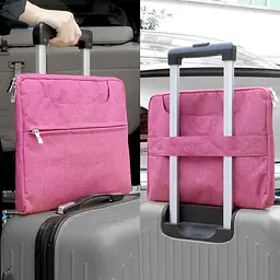 Сумка для ноутбуку Denim with Straps 13/14.2'' Rose - мініатюра 5