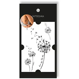 Тату Tattooshka Кульбабки з фразою L-67 (4825800010280) shop (4825800010280)
