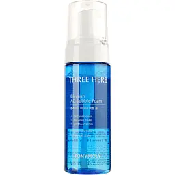 Пінка для вмивання для проблемної шкіри Tony Moly Three-herb Blemish AC Bubble Foam 150 мл