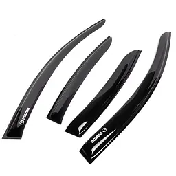 Дефлектори вікон вітровики Mazda 3 2003-2009 Хечбек Скотч 3M Voron Glass - мініатюра 2