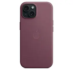 Чохол CasePro FineWoven Case with MagSafe Mulberry для iPhone 15 - мініатюра 5
