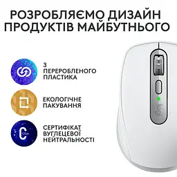 Миша Logitech MX Anywhere 3S Bluetooth Pale Сірий (910-006930) (6878952) - мініатюра 10