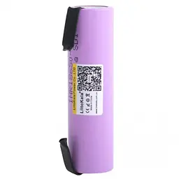 Акумулятор високострумовий LiitoKala Li-ion 18650 3000mAh 3,7V (INR18650-30Q) 20A Бузковий - мініатюра 2