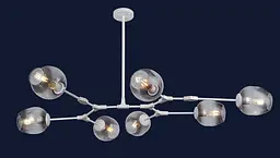 Люстра молекула Levistella 752L7731-7 WH+BK - мініатюра 2
