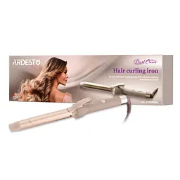 Плойка Ardesto Pearl Cream HC-Y700PERL, 48 Вт, 200 С, дисплей, кераміка, бежевий - мініатюра 10