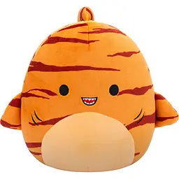 Мягкая игрушка Squishmallows Тигровая Акула Джаггер 19 см (SQCR06597)