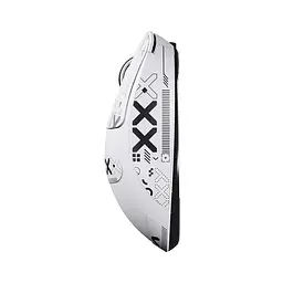 Ігрова мишка ATTACK SHARK X3 / Три режими підключення / Сенсор PAW3395 / 49 г / White - мініатюра 4