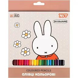 Олівці кольорові Yes Miffy 24 кольори (290793)