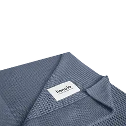 Ковдра Lionelo Bamboo Blanket Blue 100х75 см блакитна (LO-BAMBOO BLANKET BLUE) - мініатюра 4