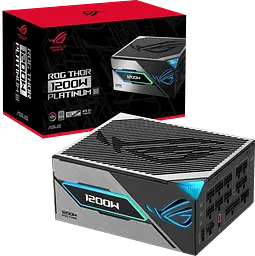 Блок живлення ASUS ROG THOR 1200W 80+ Platinum (ROG-THOR-1200P3-GAMING) - мініатюра 1