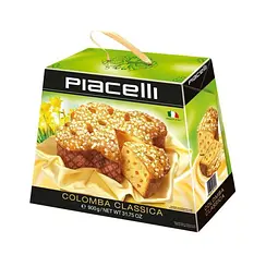 Кекс Коломба Piacelli Colomba Classica з апельсиновими цукатами класичний 900 г