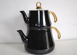 Двоярусний чайник O.M.S. Collection 8203-L Black (1,2/2,2 л.) - мініатюра 7