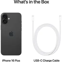 Смартфон Apple iPhone 16 Plus 128GB Black (MXVU3) [114829] - мініатюра 8