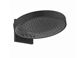 Верхній душ Hansgrohe Rainfinity 360 3jet з тримачем Matt Black 26234670, Чорний матовий