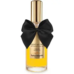 Масажна олія Bijoux Indiscrets Light My Fire Caramel Sea Salt, 100 мл - мініатюра 2