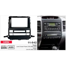 Перехідна рамка Toyota Land Cruiser Prado (120), Lexus GX Carav 11-842 - мініатюра 5