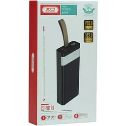 Портативний зовнішній акумулятор XO PR129 20000mAh (PD20W+QC22.5W) Чорний - мініатюра 5