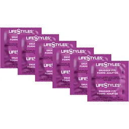 Презервативи LifeStyles Snugger Fit Вузькі 6 шт. (ROZ6400230472) - мініатюра 3