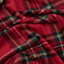 Плед Ardesto Christmas Flannel 160х200 см 100% поліестер клітинка червоний pbe0050493 - мініатюра 6