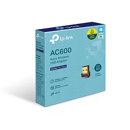 Адаптер WiFi Archer T2U nano AC600, USB TP-Link teh0017384 - мініатюра 6