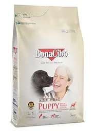 Сухий корм для активних цуценят BonaCibo Puppy High Energy Chicken&Rice with Anchovy 3 кг