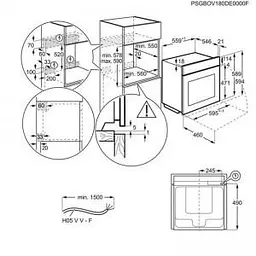 Духовка електрична Electrolux KOEBP39Z - мініатюра 10