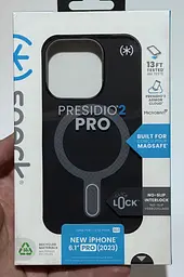 Оригінальний протиударний чохол Iphone 15 PRO Speck Presidio2 Pro MagSafe Black 150446-3205 - мініатюра 7