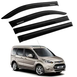 Дефлектори вікон вітровики для Ford Tourneo Connect 5d Скотч 3M Voron Glass