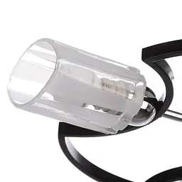 Люстра стельова Brille класична E14 40W CH (LK-282C/3) - мініатюра 5