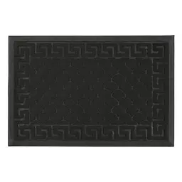 Килимок придверний Eco Fabric Луска з кромкою чорний 40 х 60 см (4060-101) - мініатюра 3