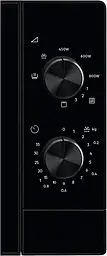 Мікрохвильова піч, 20л, мех. керування, 800Вт, гриль, чорний Electrolux kuh0015104 - мініатюра 3