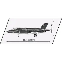 Конструктор Cobi Літак F-35B Lightning II 594 деталей (COBI-5829) - мініатюра 8