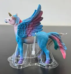 Фігурка крилатого єдинорога Dino Toys блакитний, 10×10×6 см - мініатюра 2