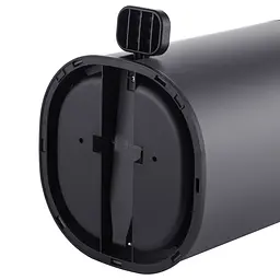 Відро для сміття з плавним закриттям овальне Mixxus Premium Olivary-TC0105 5 л graphite MI7063, Графит - мініатюра 6