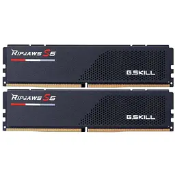 Модуль пам`ятi DDR5 2x32GB/6400 G.Skill Ripjaws S5 Black (F5-6400J3239G32GX2-RS5K)