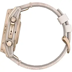 Смарт-годинник Garmin Fenix 8 AMOLED Sapphire 43mm Soft Gold with Limestone Leather Band [010-02903-40] [115170] - мініатюра 5