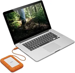 Зовнішній жорсткий диск LACIE Rugged SECURE 2TB (STFR2000403) - мініатюра 2