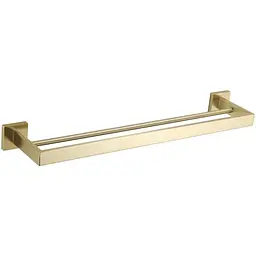 Тримач для рушника VBI Jupiter brushed gold подвійна VBI-040608BG, Золотий