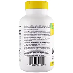 Хелатні мультимінерали без заліза Healthy Origins Chelated Multi Mineral Iron Free 120 вегетаріанських капсул - мініатюра 3