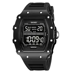 Чоловічий наручний годинник 2296MTBKBK Matte Black Skmei acs0030043 - мініатюра 1