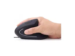 Миша Gembird MUS-ERGO-01 Black - мініатюра 2