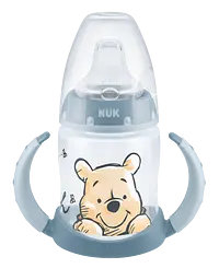 Поїльник з ручками Nuk First Choice Disney, з силіконовою насадкою, 150 мл, блакитний (3954049)