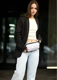 Жіноча сумка бананка Sambag HOLSTER MSH 36 × 14 × 4 см (87118706) - мініатюра 7